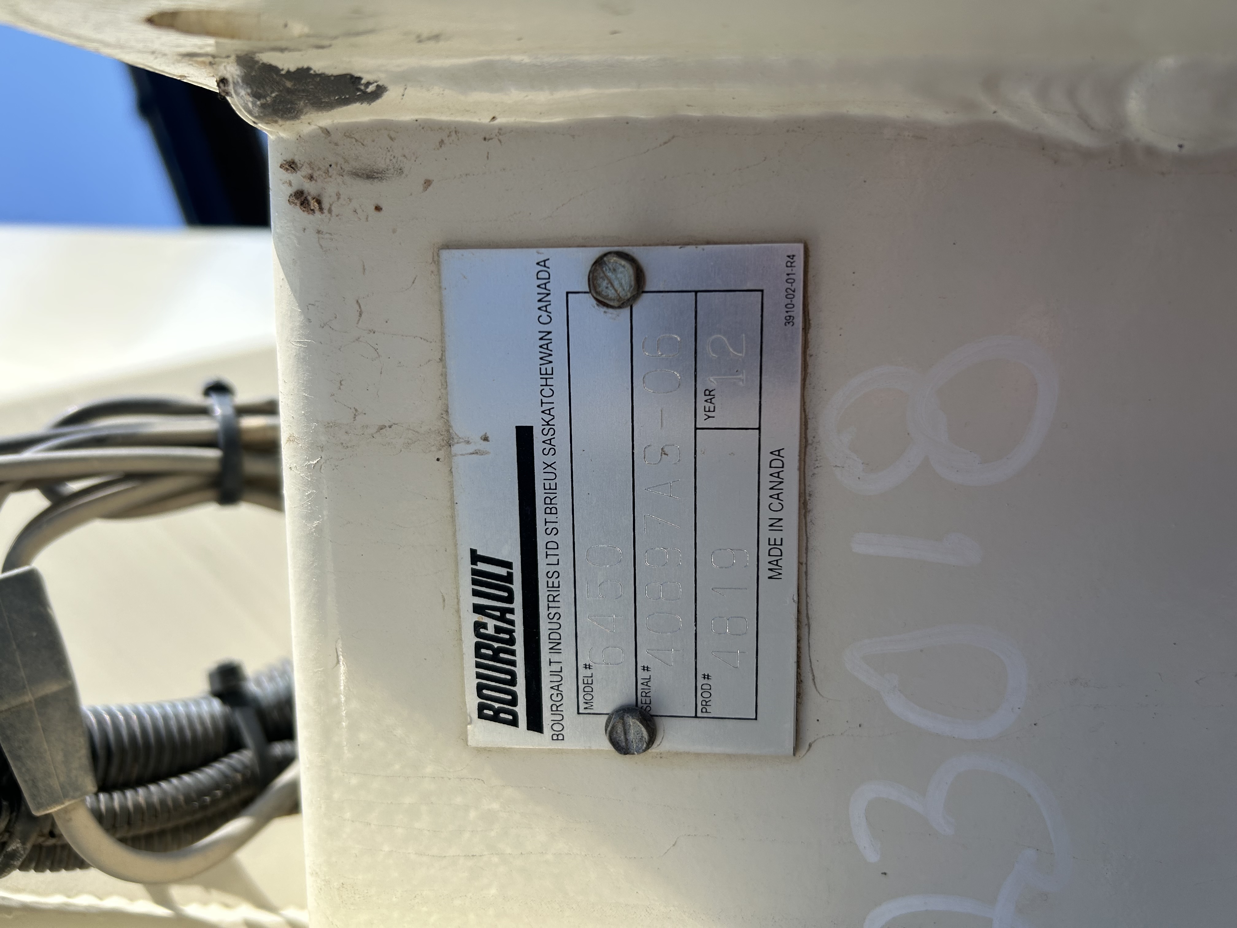 2012 Bourgault 6450 Air Drill