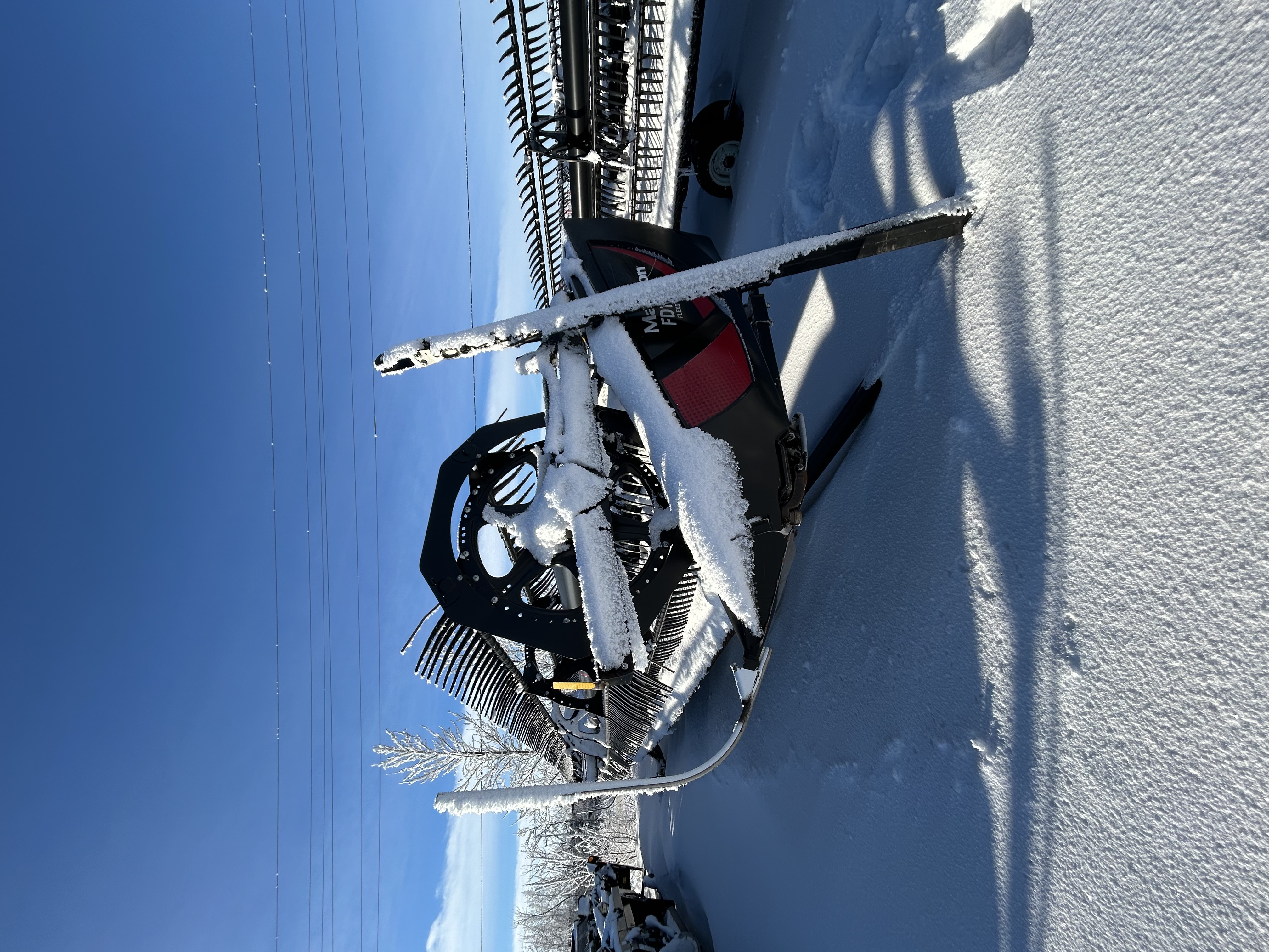 2018 MacDon FD140 Header Combine