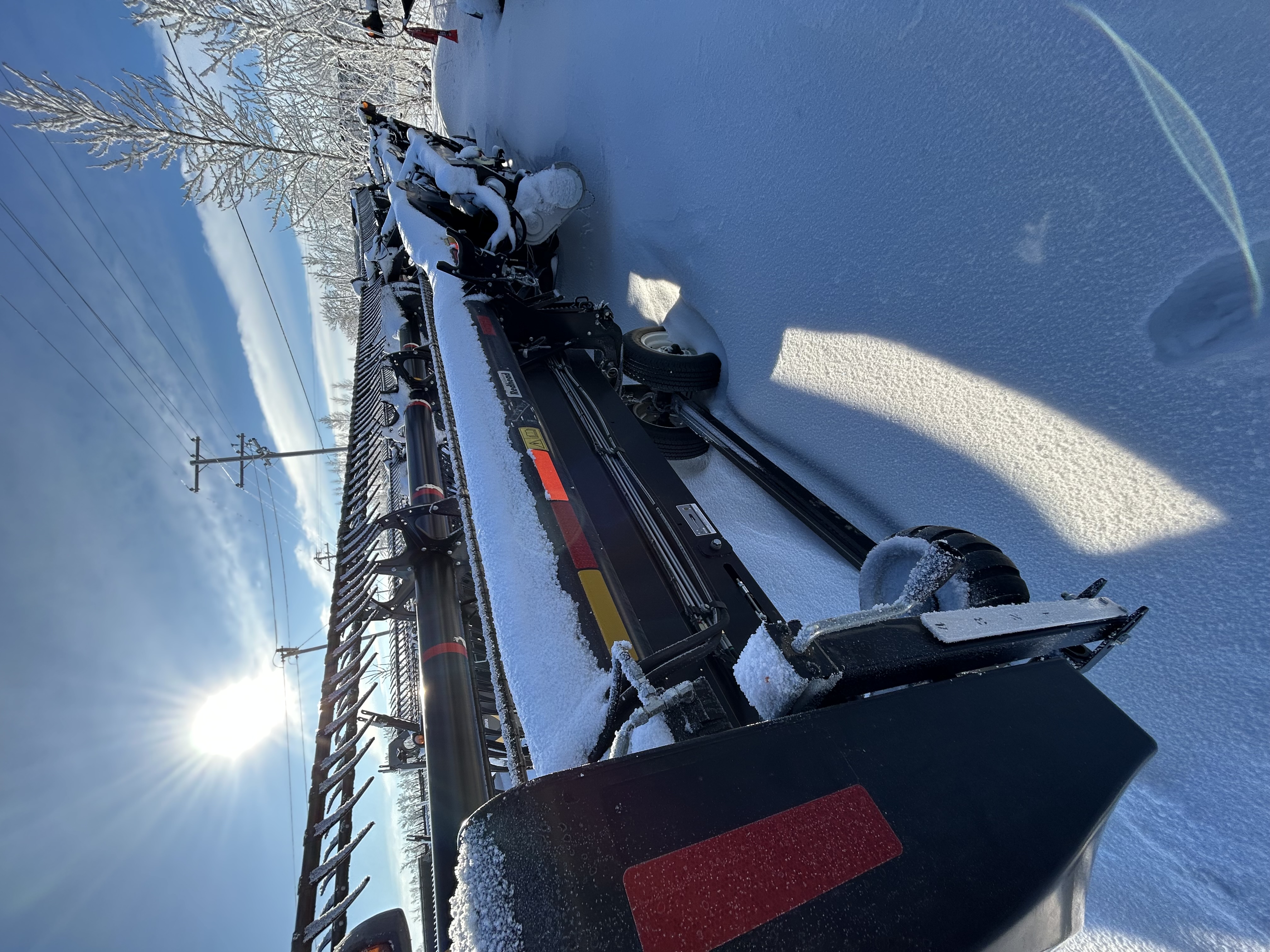 2018 MacDon FD140 Header Combine