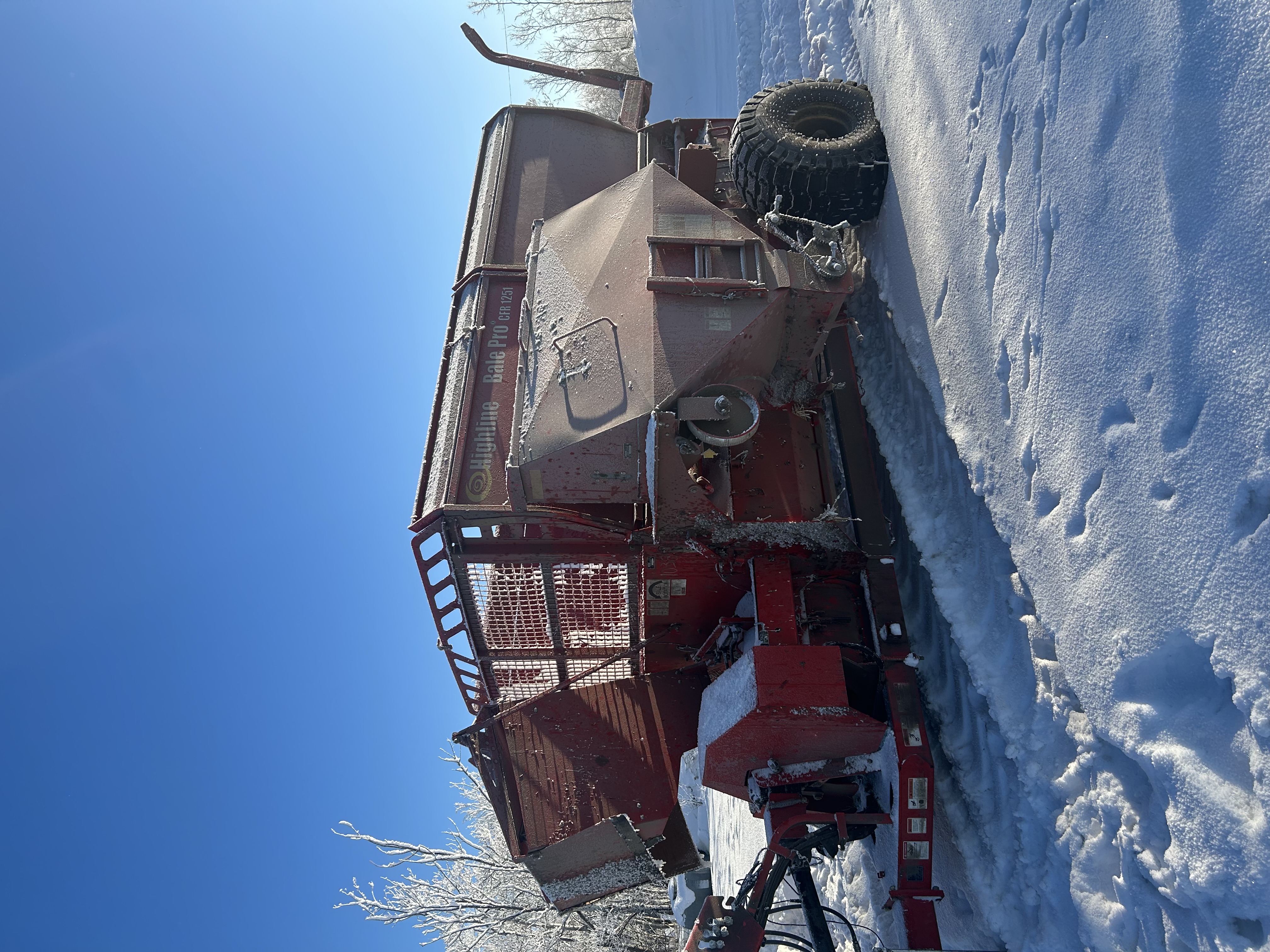 2018 Highline CFR1251 Bale Processor