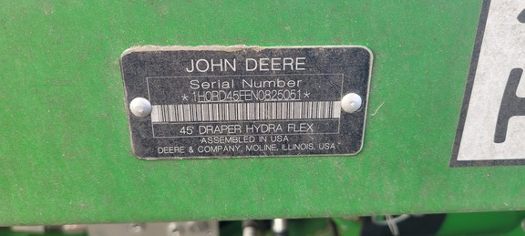 2023 John Deere RD45F Header Combine