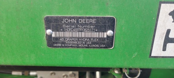 2023 John Deere RD45F Header Combine