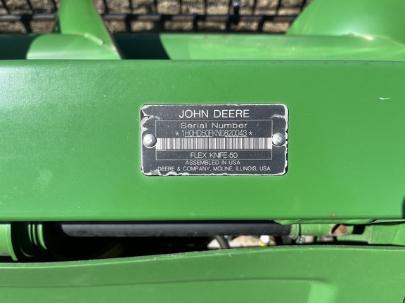 2022 John Deere HD50F Header Combine
