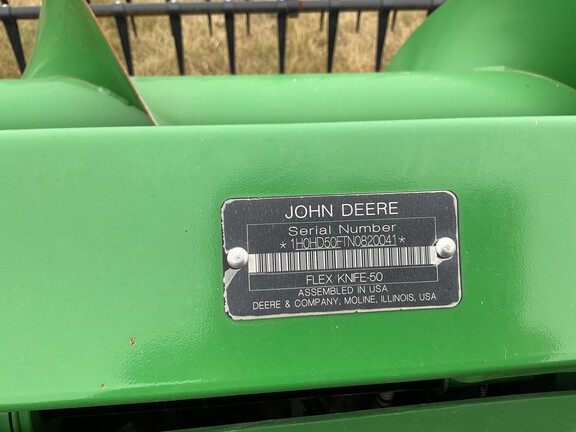 2022 John Deere HD50F Header Combine