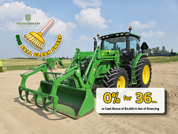 2024 John Deere 6R 130 Tractor