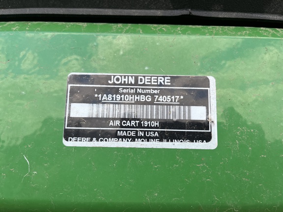 2011 John Deere 1910 Misc