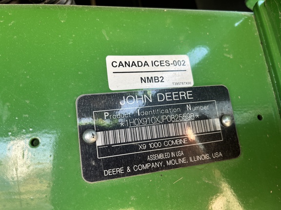 2023 John Deere X9 1000 Combine