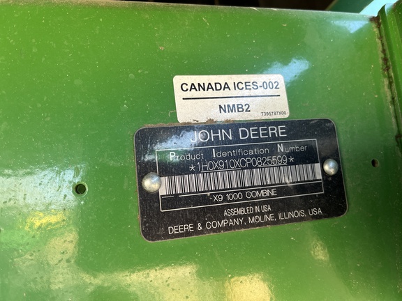 2023 John Deere X9 1000 Combine
