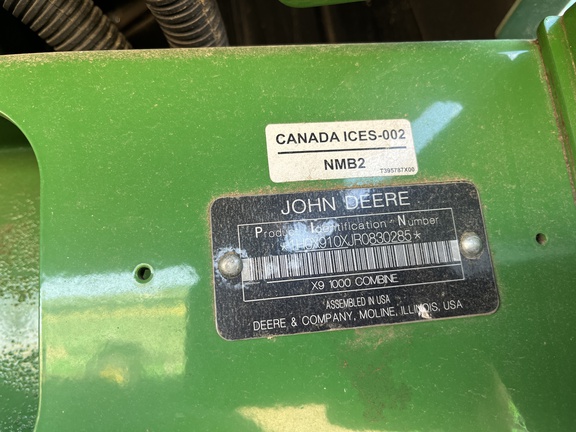 2024 John Deere X9 1000 Combine