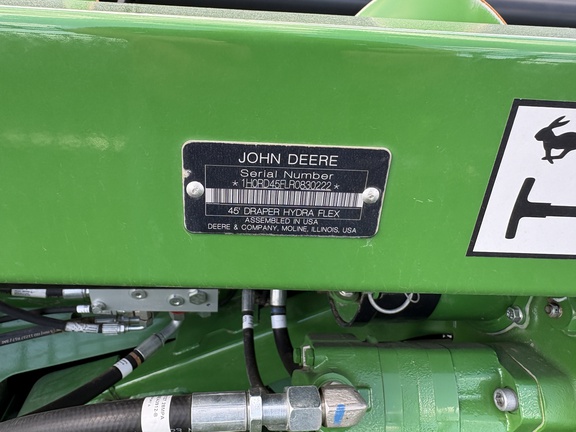 2024 John Deere RD45F Header Combine