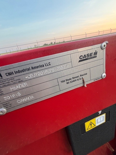 2023 Case IH 3016 Header Pickup