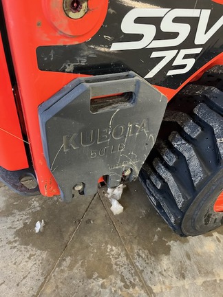 2022 Kubota SSV75 Skid Steer Loader