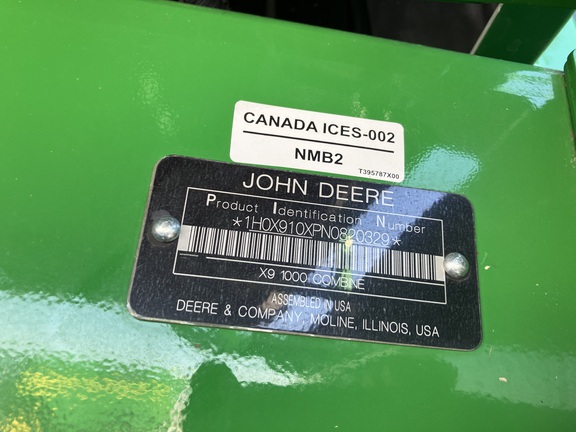 2022 John Deere X9 1000 Combine