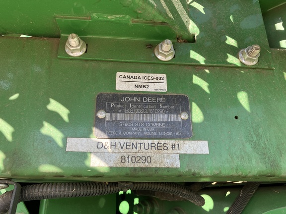 2020 John Deere S790 Combine