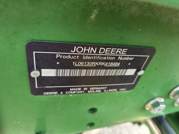 2024 John Deere 6R 130 Tractor
