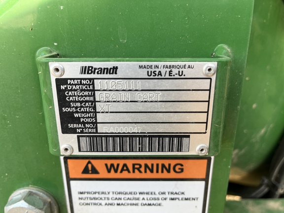 2024 Brandt 1520XT Grain Cart
