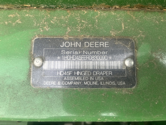 2024 John Deere HD45F Header Combine