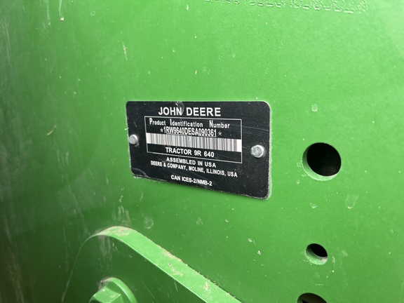 2025 John Deere 9R 640 Tractor 4WD