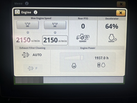 2018 John Deere 9520R Tractor 4WD