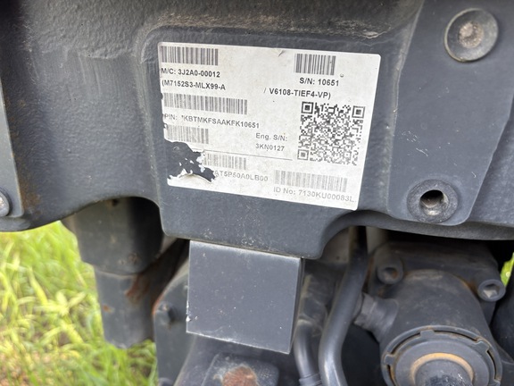 2020 Kubota M7-152 Tractor