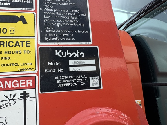 2020 Kubota M7-152 Tractor