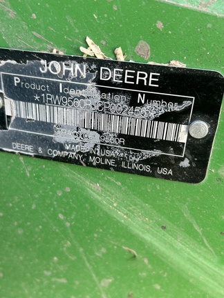 2012 John Deere 9560R Tractor 4WD