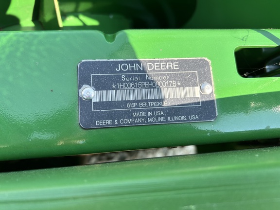 2018 John Deere 615P Header Combine