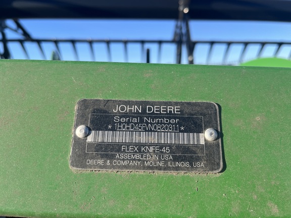 2022 John Deere HD45F Header Combine