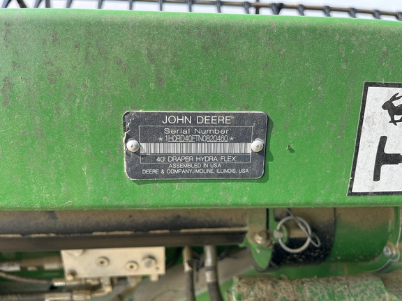 2022 John Deere RD40F Header Combine