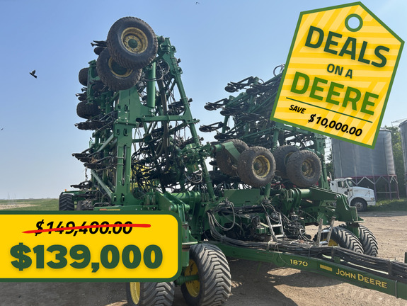 2016 John Deere 1870 Drill Attachment