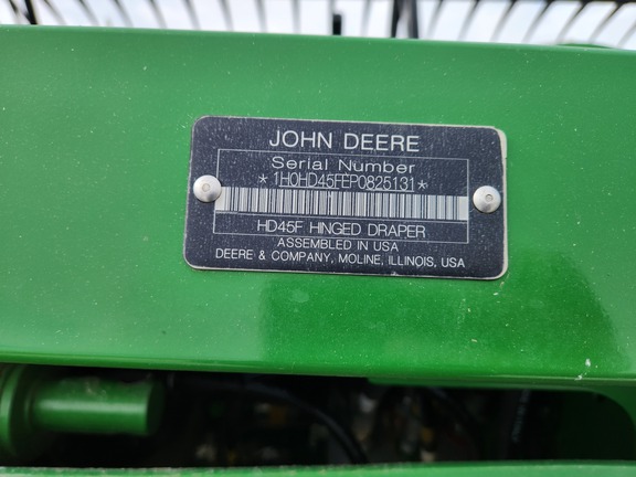 2023 John Deere HD45F Header Combine