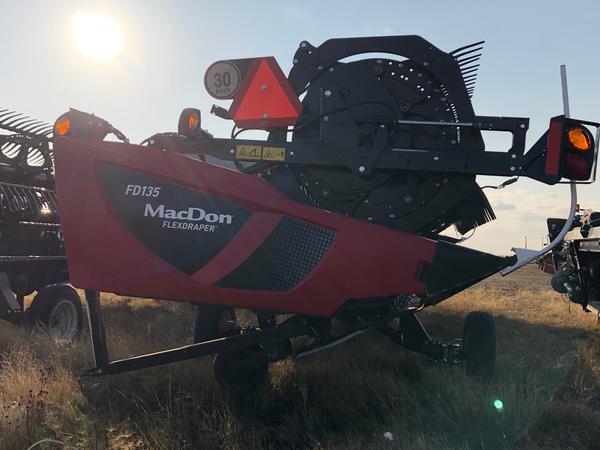 2021 MacDon FD135 Header Combine