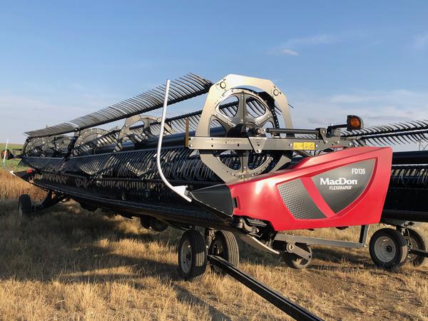 2021 MacDon FD135 Header Combine