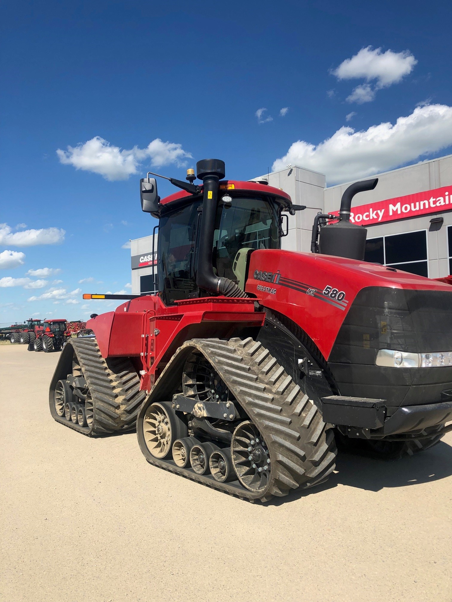 2022 Case 580Q Tractor Rubber Track