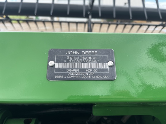 2025 John Deere HDF 50 Header Combine