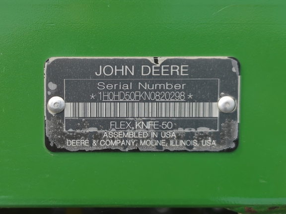 2023 John Deere HD50F Header Combine