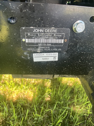 2023 John Deere 1023E Tractor Compact