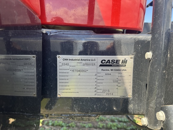 2015 Case IH 3340 Sprayer/High Clearance