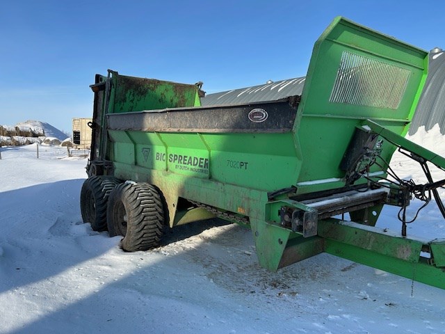 2019 Dutch Ind 7020PT Manure Spreader