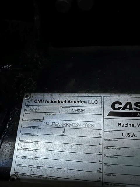 2021 Case IH 9250 Combine