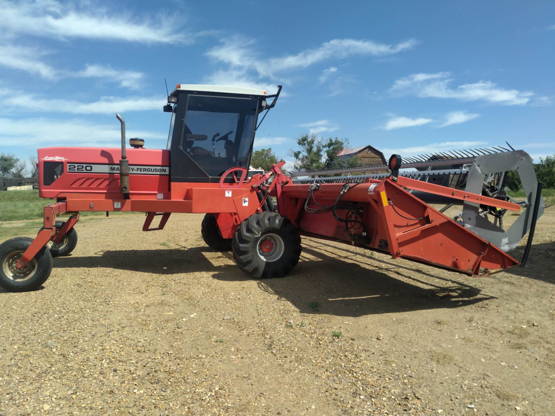 1997 Massey Ferguson 2 Windrower For Sale In Swift Current Sk Ironsearch