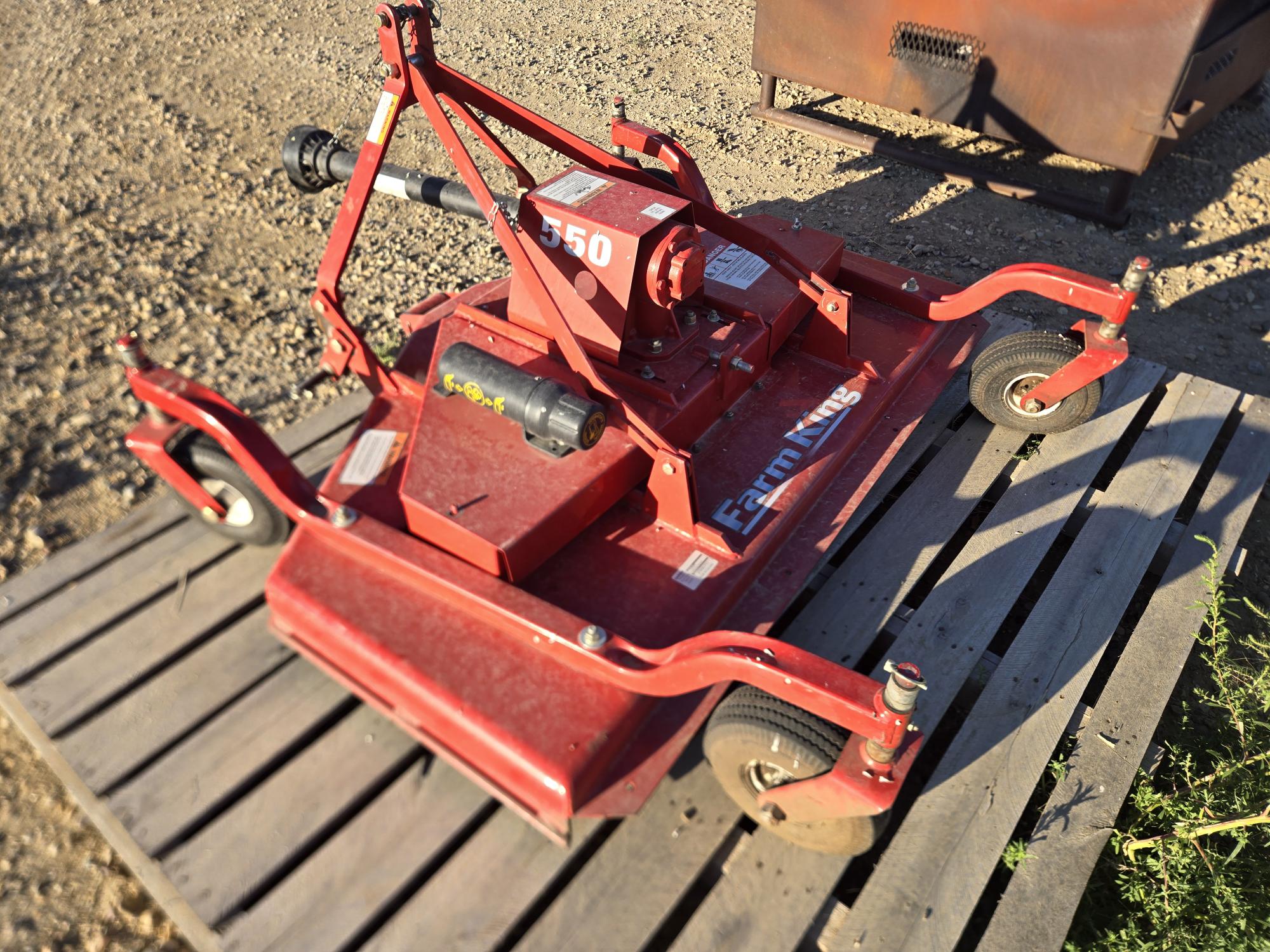 Farm King Y550R Mower/Finishing