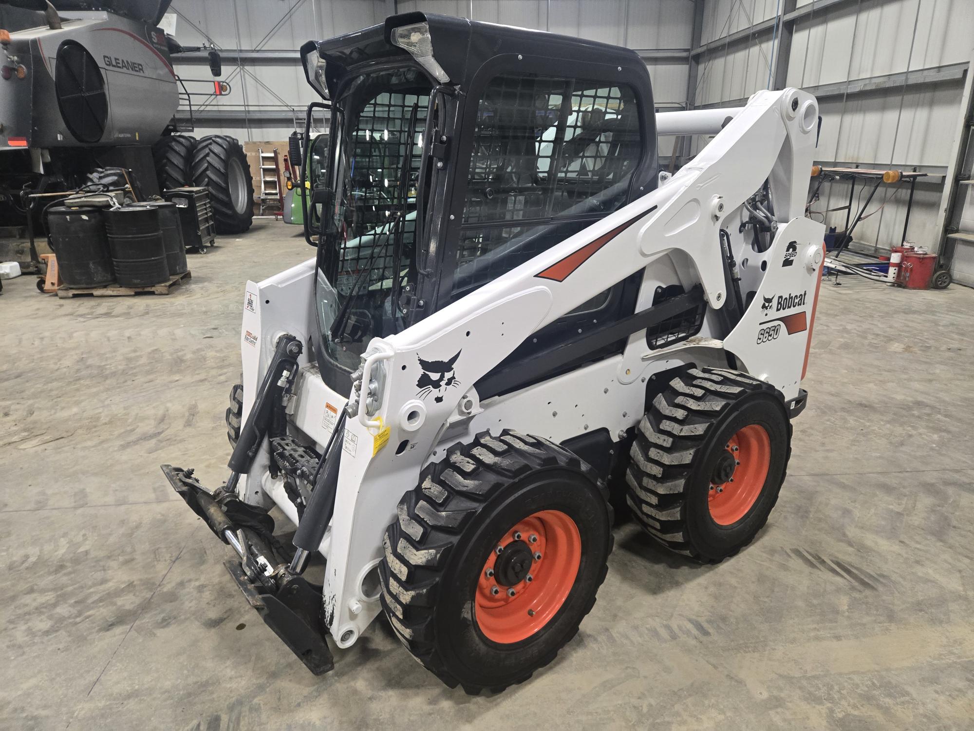 2018 Bobcat S650 Skid Steer Loader