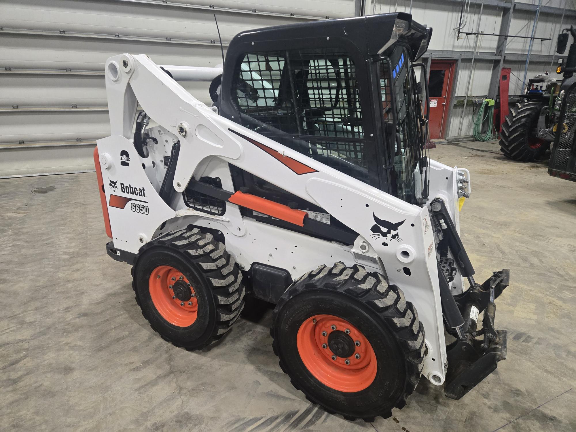 2018 Bobcat S650 Skid Steer Loader