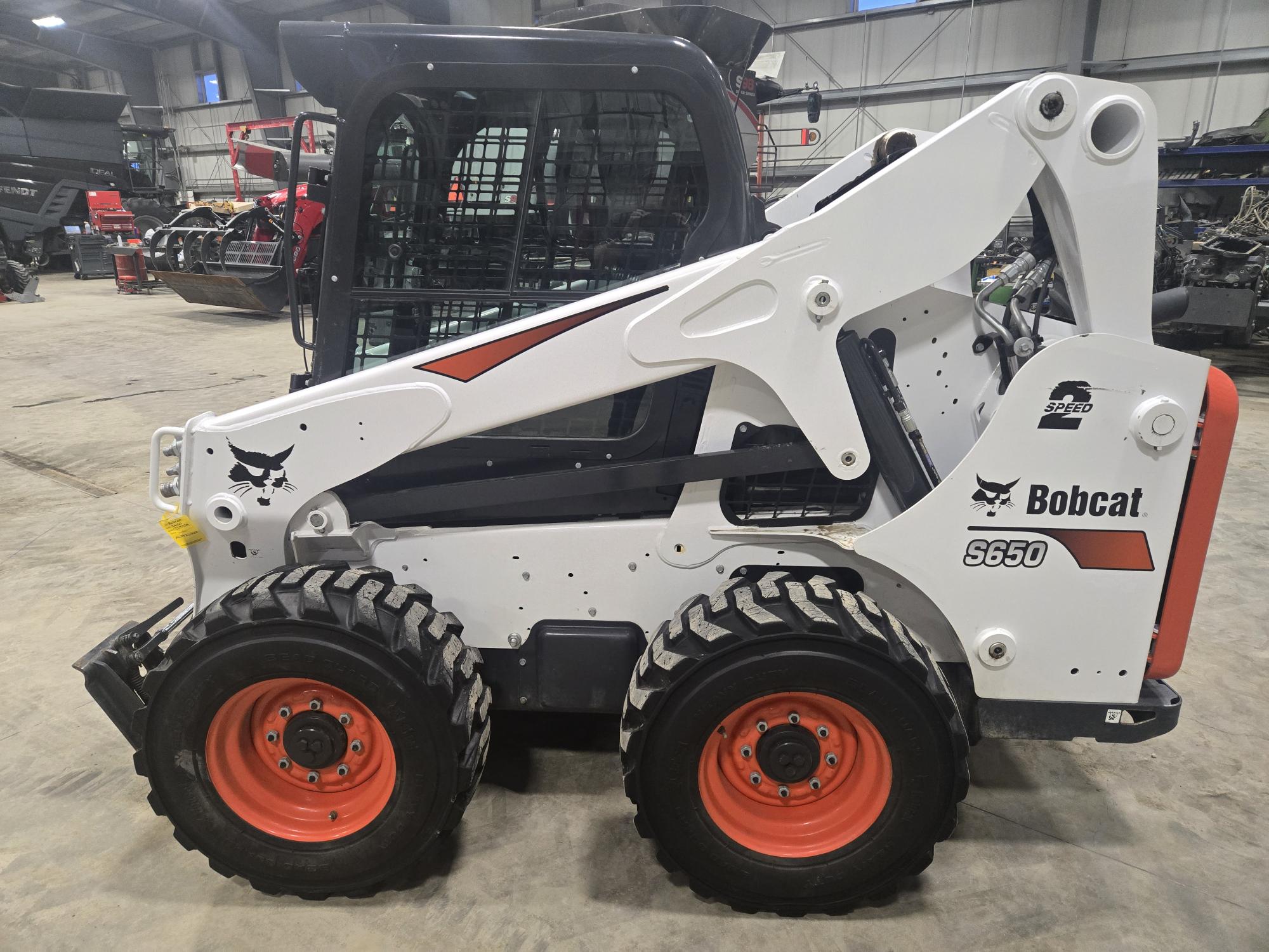 2018 Bobcat S650 Skid Steer Loader