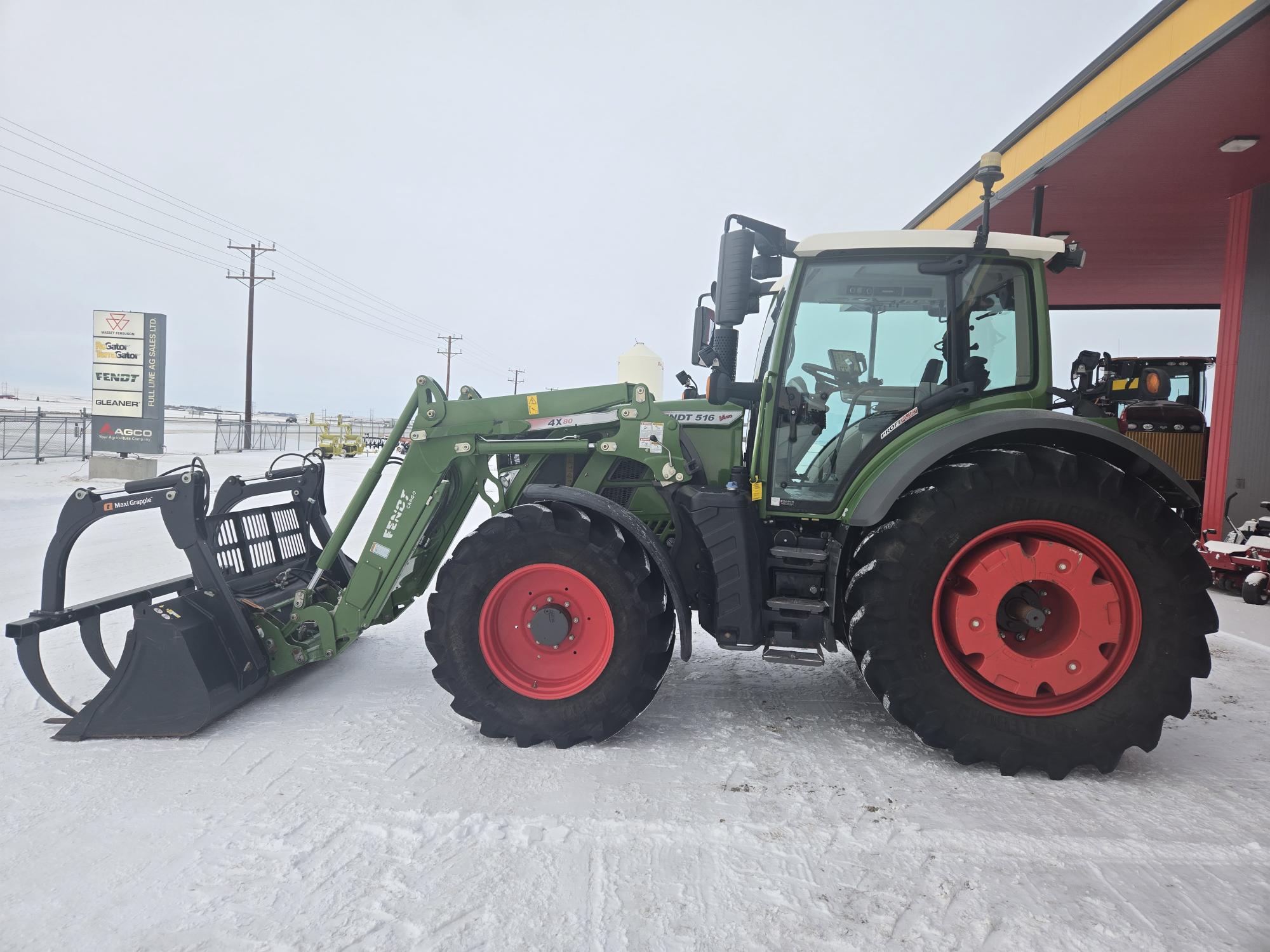 2018 Fendt 516S4 Tractor