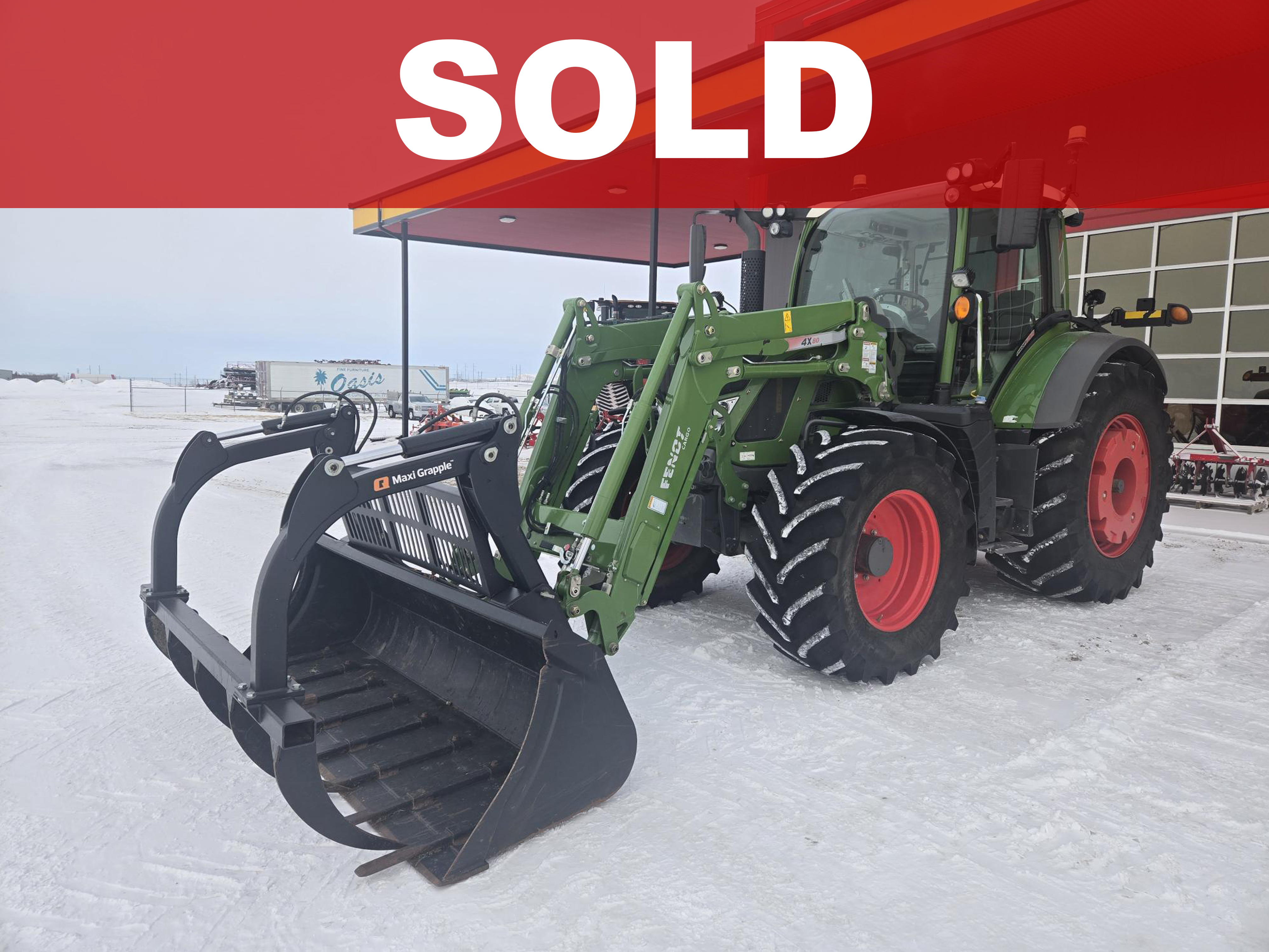 2018 Fendt 516S4 Tractor