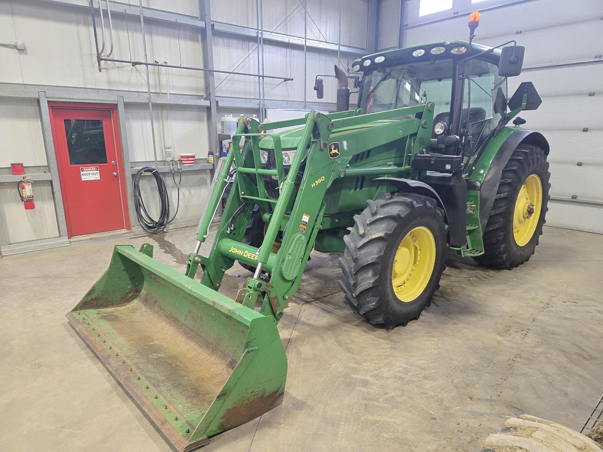 2013 John Deere 6140R Tractor