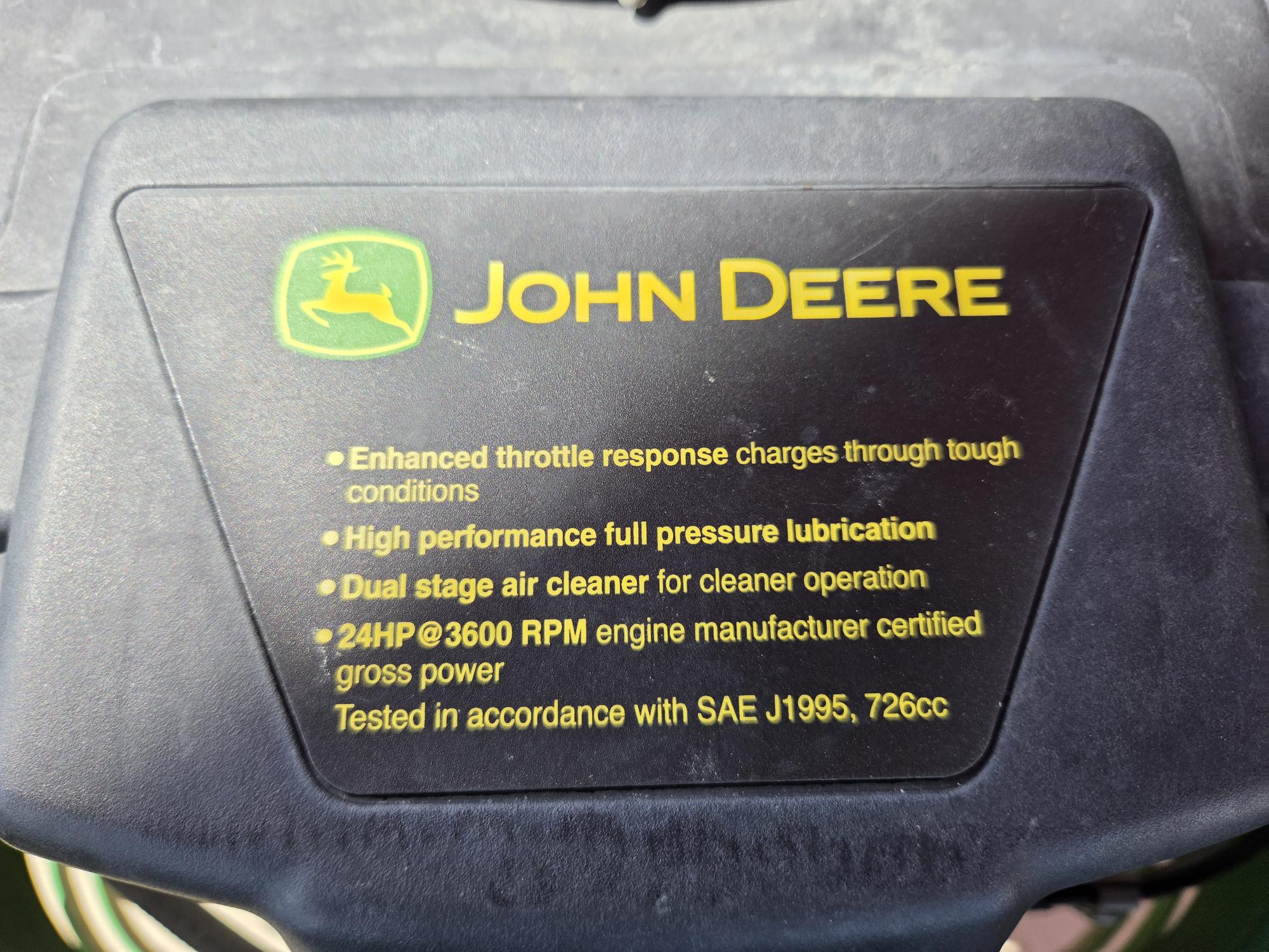 2014 John Deere Z465 Mower/Zero Turn