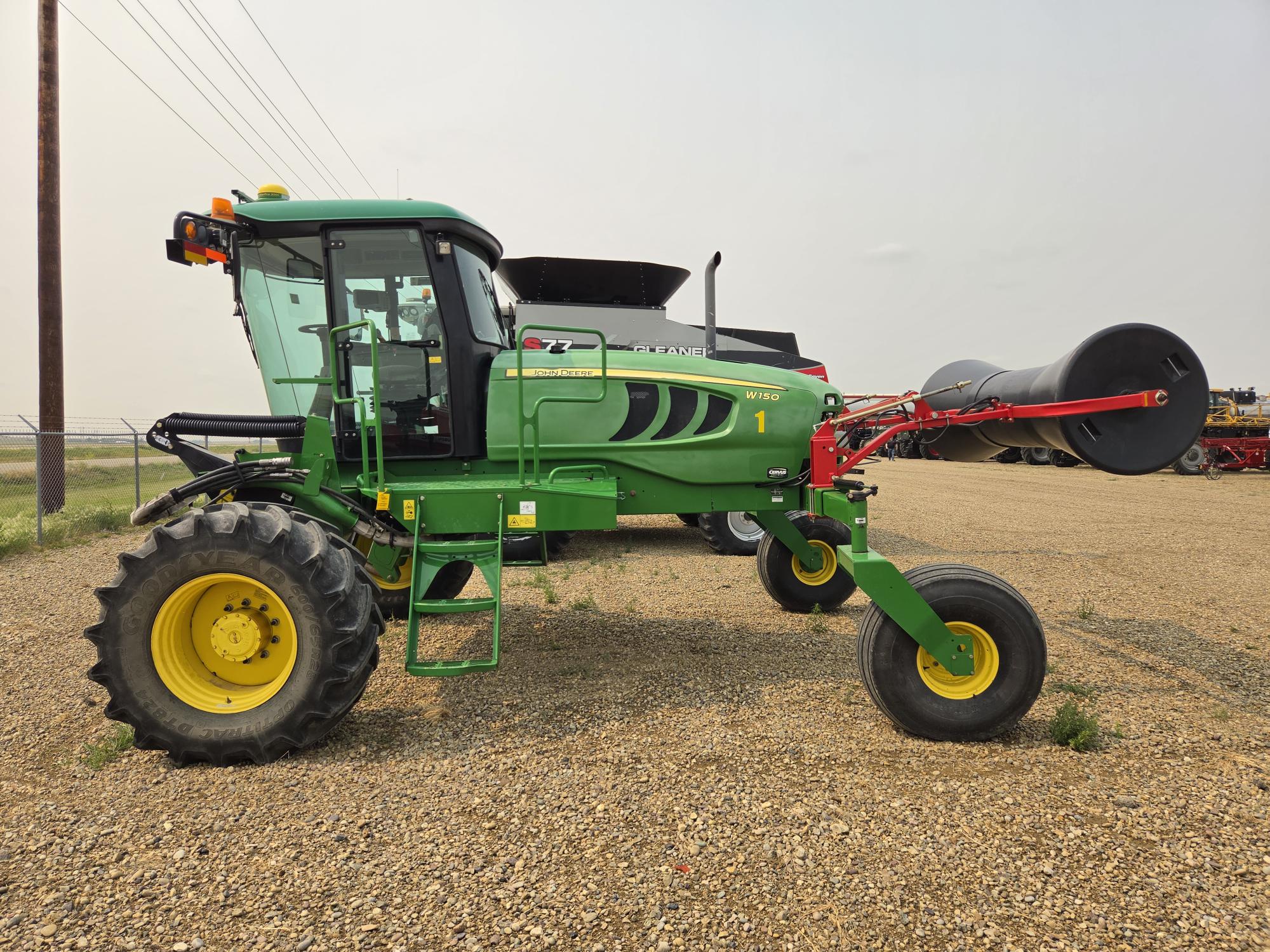 2015 John Deere W150 Windrower